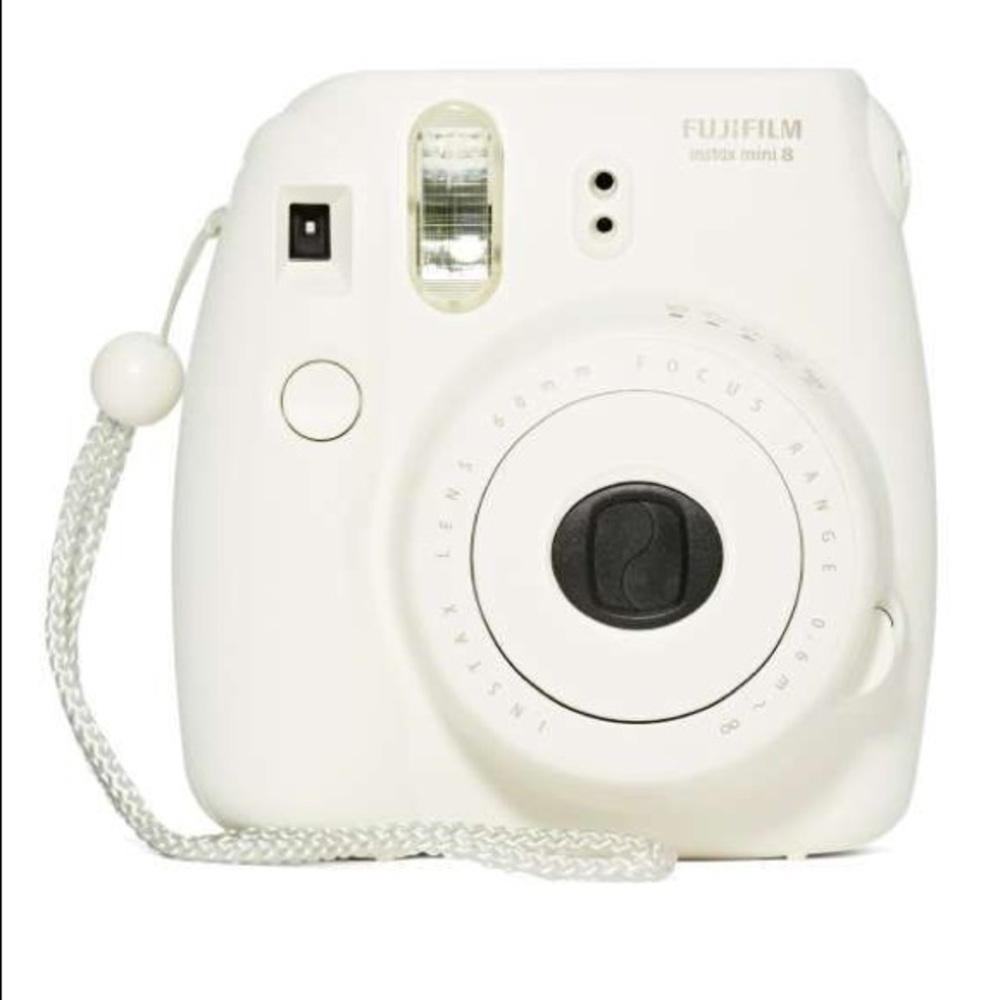 White Polaroid Camera Fujifilm Instax Mini 9